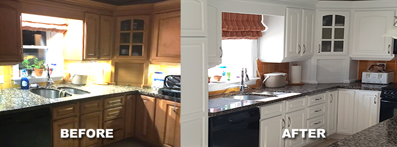 Painting Refinishing Kitchen Cabinet Painting Kitchen Door